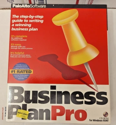 Business Plan Pro - PaloAlto - Windows 95/NT Open Box - Image 1 of 3