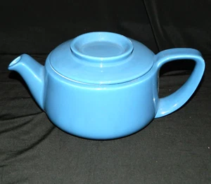 HALL "EMPRESS" COFFEE POT, TRICOLATOR PRODUCT, BLUE, ROYAL FAMILY SERIES, MINT - Picture 1 of 7