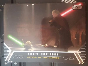 Star Wars 2012 Galactic Files 1 Duel of Fate #DF-3 Yoda Vs. Count Dooku - Picture 1 of 1