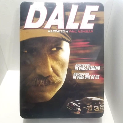Dale Earnhardt The Movie NASCAR 6-Disc DVD Set Collectible Tin -New Sealed - Image 1 of 4