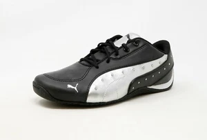 Puma Drift Cat 5 Glamm Children Little Kids Girls Black Silver Rhinestone Shoes - Picture 1 of 6