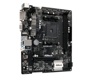 Placa madre ASRock B450M-HDV AMD B450 Socket AM4 2xddr4 m-atx m.2 dvi-d hdmi - Imagen 1 de 4
