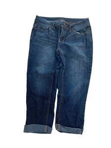 Faded Glory Jeans Kids Youth Sz 6 Pants Blue Cuff P8 - Picture 1 of 5