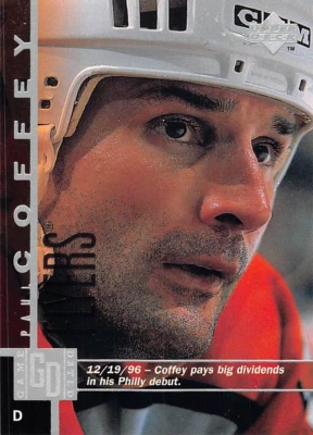 1997-98 Upper Deck Game Dated Paul Coffey #329 NM/MT PHILADELPHIA FLYERS - Image 1 of 2