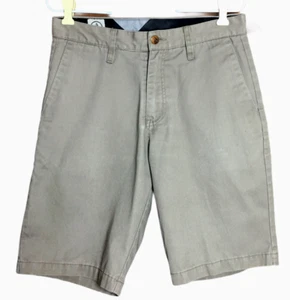 Volcom Board Shorts Men's Size 28 Tan Flat Front 2 Front & Back Pockets - Picture 1 of 5