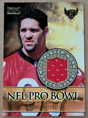 2000 Bowman Reserve NFL Pro Bowl Michael McCrary Jersey Card #PB-MM - Image 1 of 2