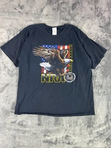 Camiseta De Colección NRA American Eagle Gráfica Bandera de Estados Unidos Camiseta Derechos de Armas XL - Imagen 1 de 7