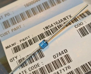 1N5416JANTX Microsemi Diode Switching 100V 3A 2-Pin Case E  [QYT=1 PCS] - Picture 1 of 1