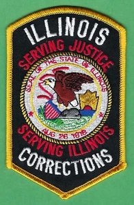 ILLINOIS DEPARTMENT OF CORRECTIONS SHOULDER PATCH - Picture 1 of 1