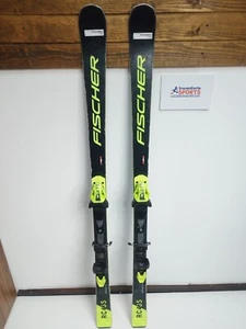 Fischer RC4 GS 155 cm esquí + Fischer 11 fijaciones deportes de invierno - Imagen 1 de 12