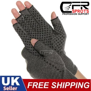 Anti Arthritis Gloves Hand Support Pain Relief Arthritis Finger Compression DSM - Picture 1 of 14