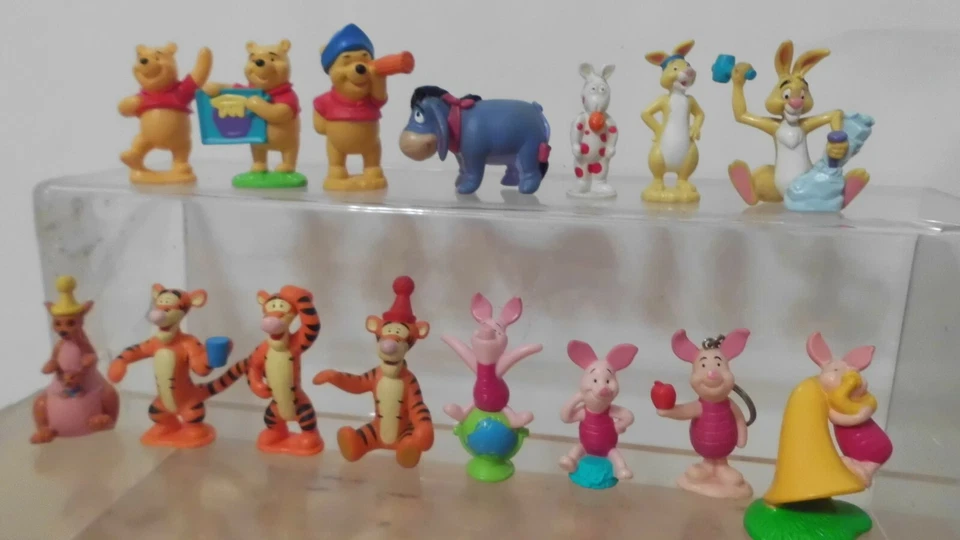Walt Disney Winnie Pooh Mattel Figur 90er Jahre Auswahl I-Aah, Piglet, Kanga-Roo - Bild 1 von 1