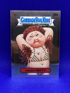 π₯2021 Garbage Pail Kids CHROME 4 ARMPIT BRITT #126a GPK card OS4π₯. - Picture 1 of 2