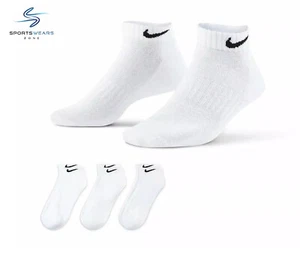 Nike Everyday gepolsterte niedrige 3 Paar Socken Herren Damen Baumwolle Freizeit Sportsocken - Bild 1 von 13