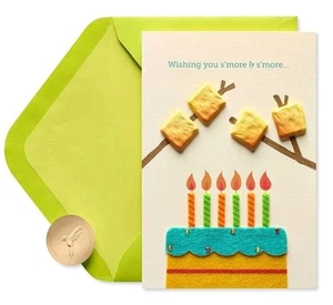 Papyrus Happy Birthday Karte S'mores 🔥 - Bild 1 von 5