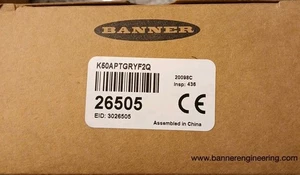 BANNER 26505 / K50APTGRYF2Q EZ-LIGHT: 3-Input-Color Touch Sensor. Spannung: 12-30 - Bild 1 von 4