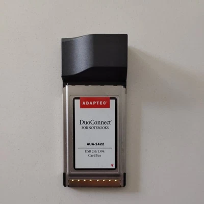 Adaptec AUA-1422 DuoConnect USB 2.0/1394 Card Bus * - Image 1 of 2