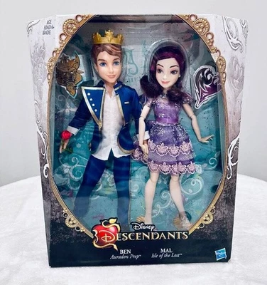 2014 Disney Descendants Ben & Mal Isle of The Lost 2 Pack Dolls - Image 1 of 4