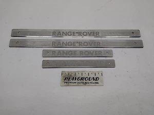 95-02 Range Rover 4.6 HSE P38 Sill Scuff Plate Logo Plate Inserts - Picture 1 of 10
