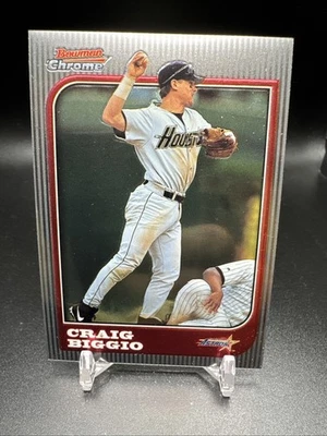 Bowman Chrome #20 Craig Biggio 1997 Foto 1 de 2