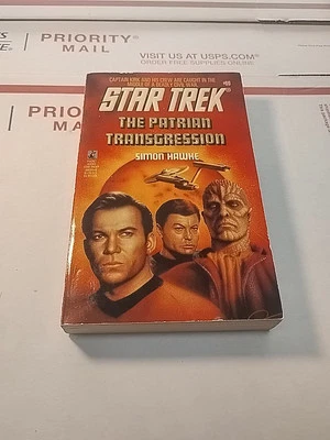STAR TREK The Original Series The Patrian Transgression #69 PAPERBACK Book Foto 1 de 4