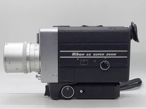 Nikon 8X Super Zoom Super 8 Camera - Working Vintage Photography Great Condition - Picture 1 of 16