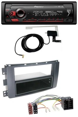 Pioneer DAB USB MP3 Bluetooth Autoradio für Smart ForFour 454 ForTwo 451 ISO - Bild 1 von 4
