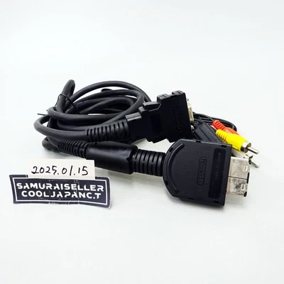Nintendo GameCube D Terminal Video cable Component Cable DOL-009 Japan Used - Image 1 of 4