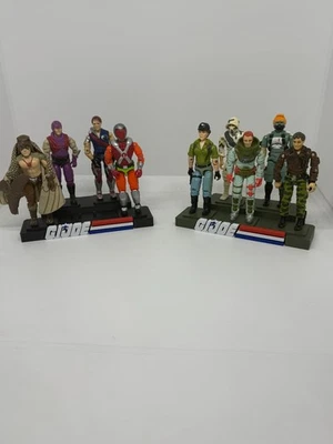 GI Joe Vintage ARAH 5 Figura Soporte Personalizado ¡FIGURAS NO INCLUIDAS! Foto 1 de 3