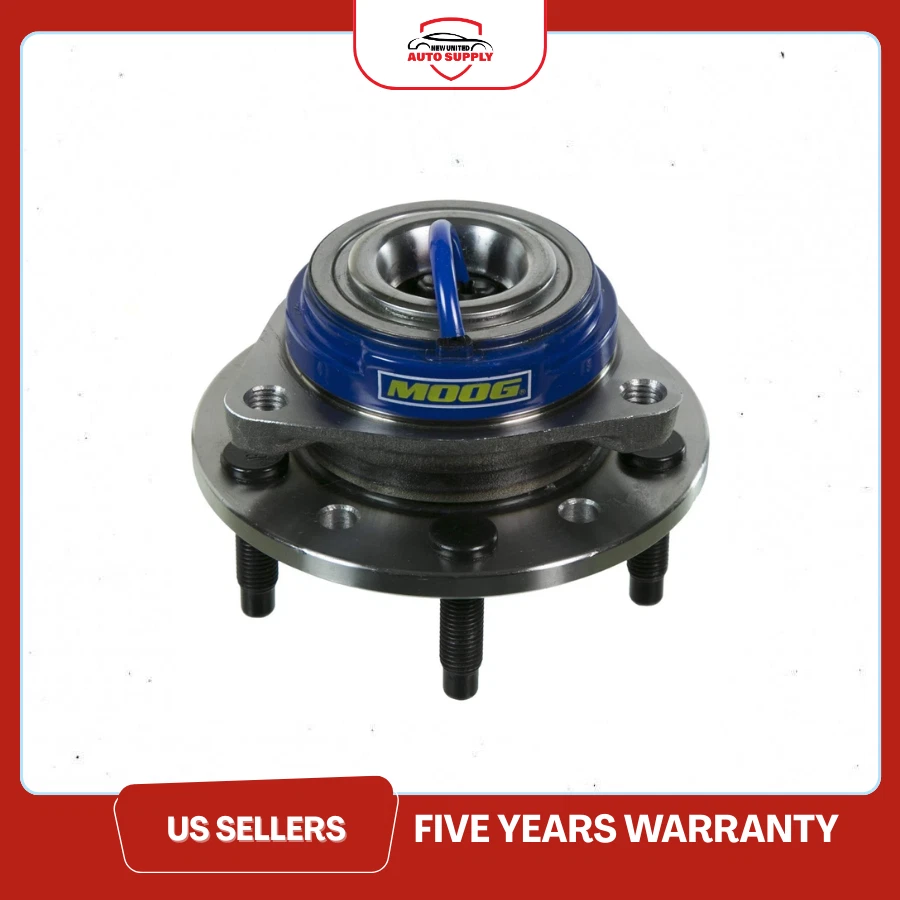 Conjunto de buje de rueda delantera MOOG 513137 para Chevrolet Malibu 1997-2003 Foto 1 de 2