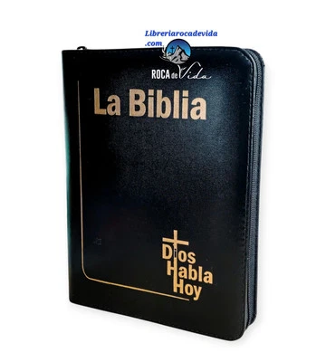 Biblia Dios Habla Hoy con Letra Gigante Imi Piel con Cierre con Libros Deuteroca - Image 1 of 4
