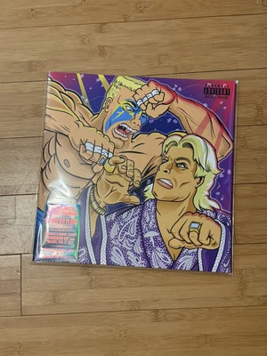 Mickey Diamond x Pro Dillinger - Sting Vs Flair LP Splatter Vinyl 1/120 Sealed  - Image 1 of 2