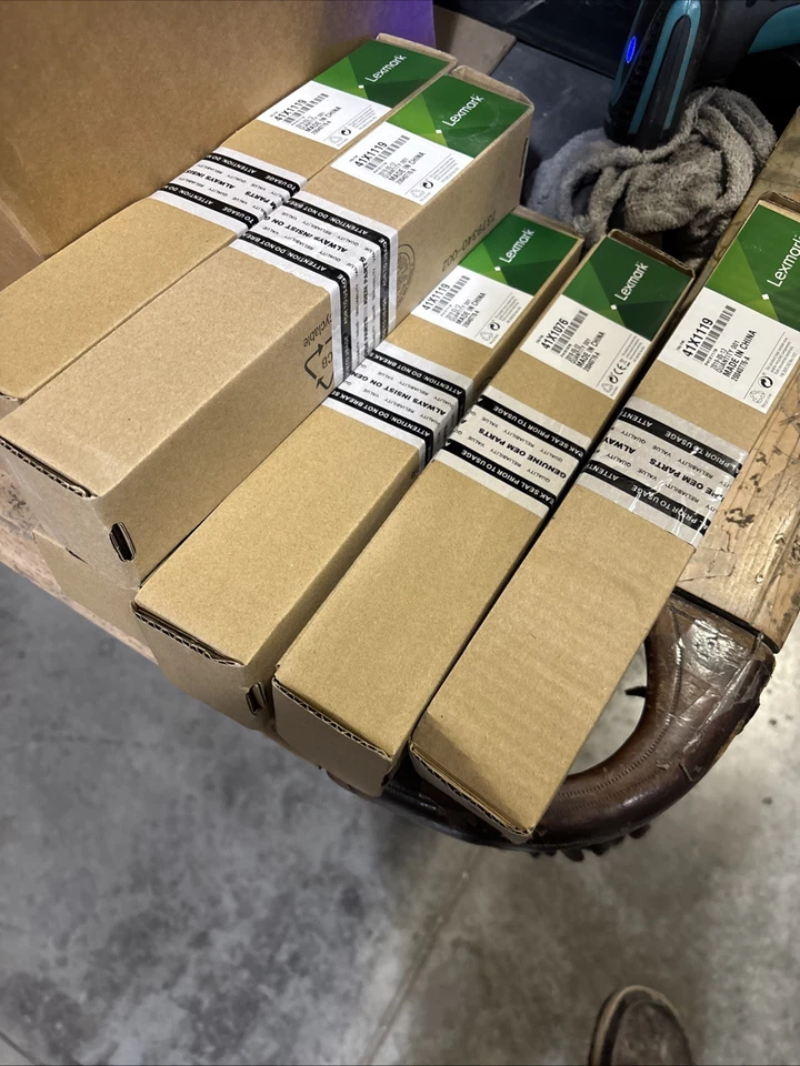 LOTE DE 7 LEXMARK 41X1076 - Imagem 1 de 1