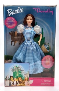 1999 The Wizard of Oz Barbie Puppe: Talking Dorothy & Toto / Mattel 25812, NrfB - Bild 1 von 7