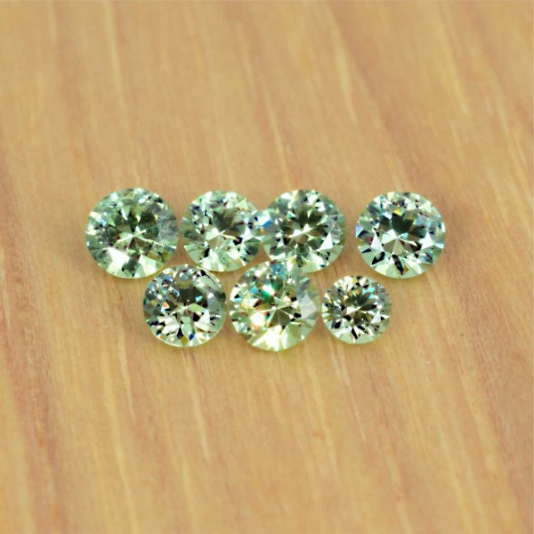 CustomGems 1.06 Carat Twt High Quality Namibian Green Demantoid Garnet Parcel - Image 1 of 1