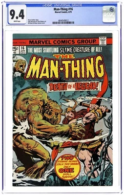 Man-Thing #16 CGC 9.4 1975 4644549012 Foto 1 de 2