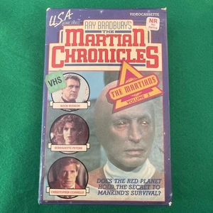 Ray Bradbury's The Martian Chronicles Vol. 1 VHS BIG BOX 1979 Sci Fi Rock Hudson - Picture 1 of 1