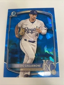 💎2025 Bowman Sapphire Chrome Prospects #BCP-103 Jac Caglianone KC Royals 🍩 - Imagen 1 de 24