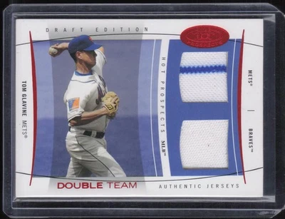 2004 Fleer Hot Double Team Tom Galvine Patch RC Rookie 25/25 - Image 1 of 2