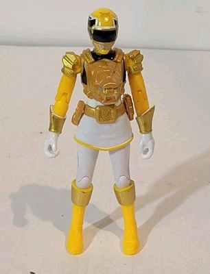 Экшн-фигурка Power Rangers Yellow Ranger Megaforce Metallic Force 4 дюйма - Изображение 1 из 4