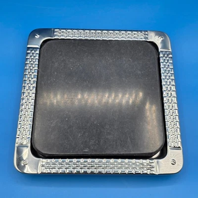 Bandeja de tablero de queso Ralph Lauren® acero inoxidable St con inserto de pizarra pesada #550-LR190-535 Foto 1 de 4