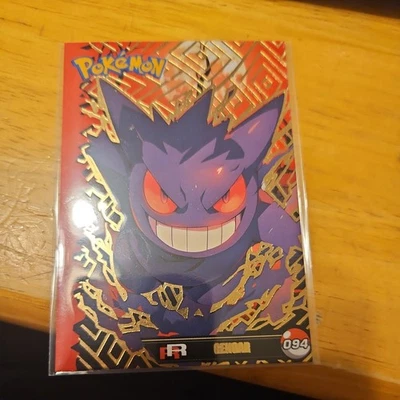 Misprint Gengar #94 Pokemon Holo Shift Team Rocket Silver Topps Peru Error - Image 1 of 4