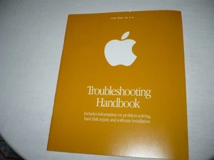 APPLE TROUBLESHOOTING HANDBOOK FOR MAC 0S 8.6 034-0858A - Bild 1 von 3