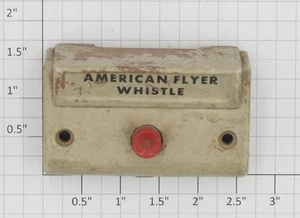 American Flyer XA10961-W S Gauge weiß Pfeife Steuerungstaste - Bild 1 von 2