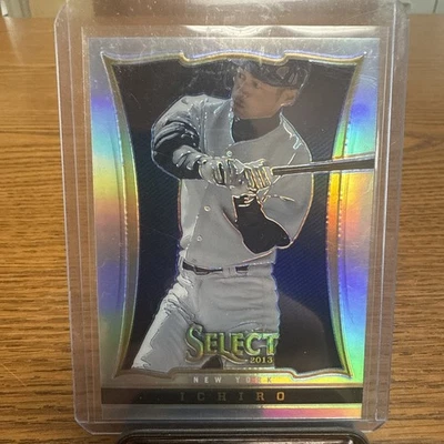 Ichiro Suzuki 2013 Panini Select Silver Prizm #15 - New York Yankees - Image 1 of 2