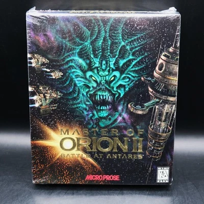 NEW MINT Master Of Orion II: Battle At Antares - US Big Box PC Sealed - Image 1 of 4