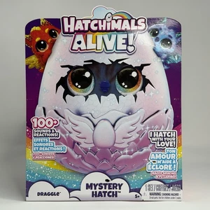 Hatchimals Alive Mystery Hatch Draggle (Styles Vary Flame Or Splash) New In Box - Picture 1 of 6