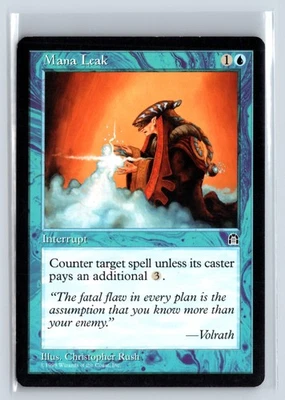 (2x) Mana Leak Stronghold Common – MTG Magic the Gathering Card - Image 1 of 4