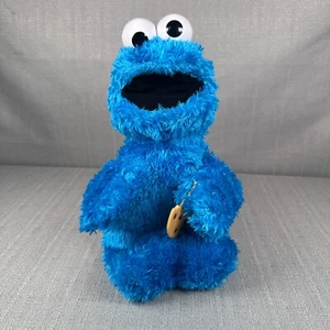 Sesame Street Talking Feed Me Cookie Monster Plush Toy Sings Talks WORKS c VIDEO - Picture 1 of 12