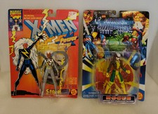 MARVEL SEALED X-Men LOT of 2 (1) STORM 1993 (2) ROGUE 1996 NEW ToyBiz